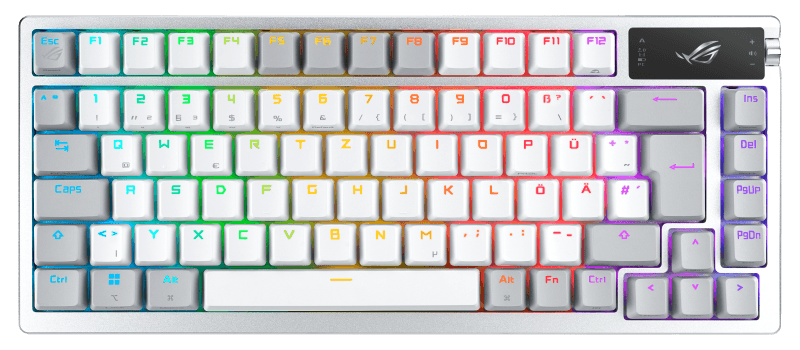 Tastatura ASUS ROG Azoth PBT NX Snow