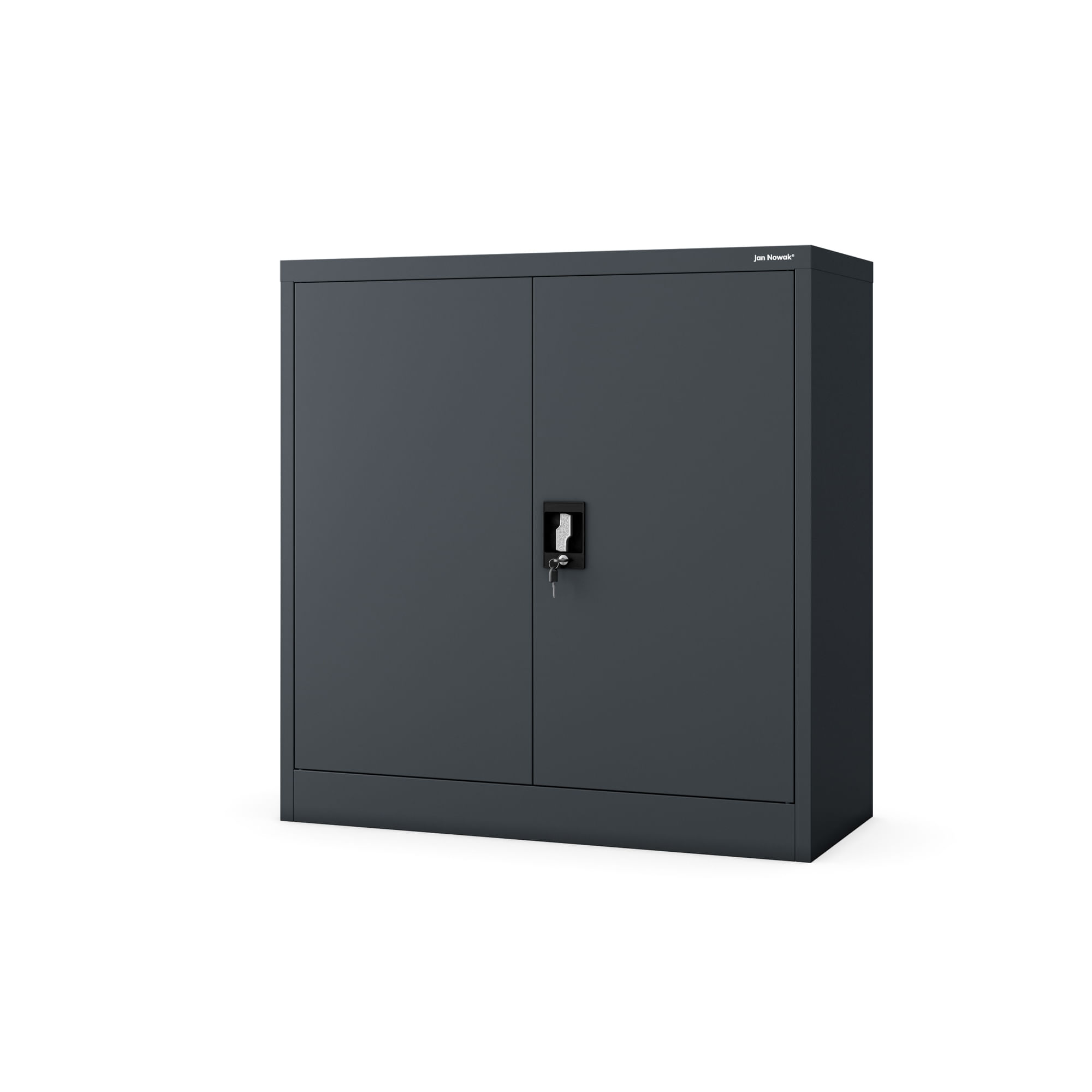 Dulap pentru dosare cu cheie BEATA, 900 x 930 x 400 mm, antracit Dulap pentru dosare cu cheie BEATA, 900 x 930 x 400 mm, antracit