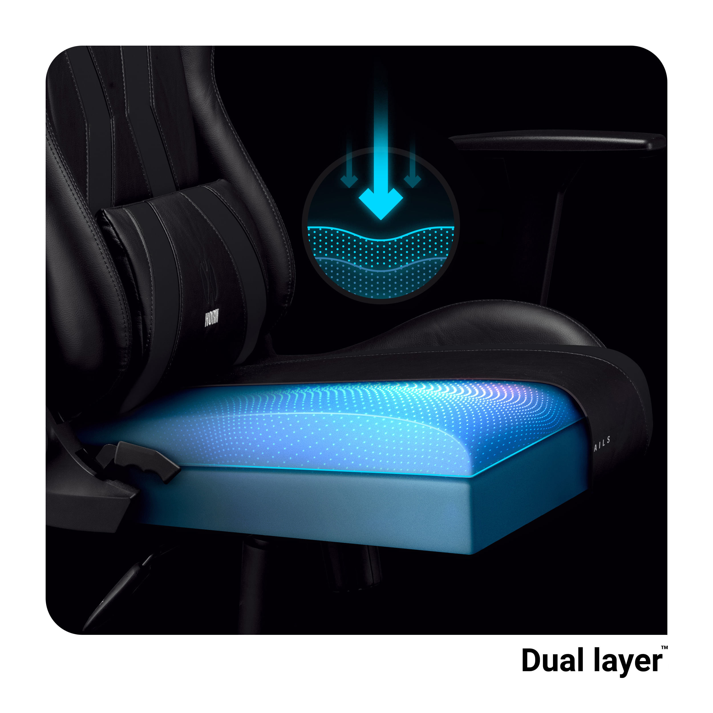 Scaun gaming Diablo X-Horn 2.0 Normal Size: negru