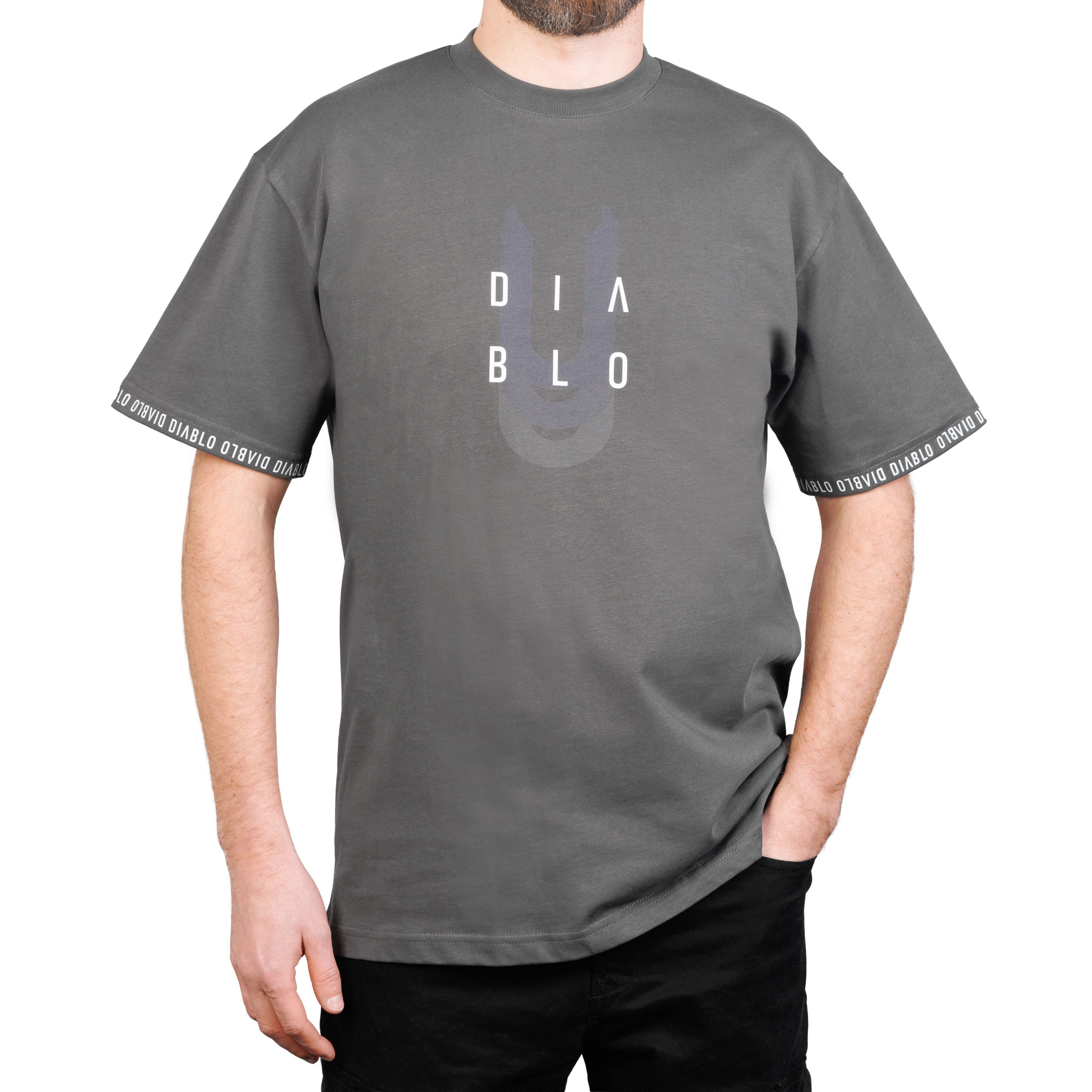 Tricou barbati antracit marimea S Tricou brbai antracit mrimea S