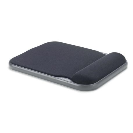 Mouse pad negru cu gel Kensington inaltime reglabila