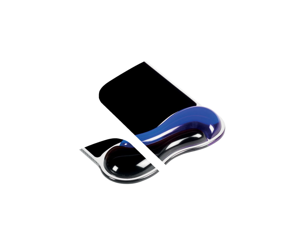cel mai bun gel cu fibre pentru sprâncene Mouse pad ergonomic duo gel Kensington cu suport pentru ncheietur albastru/negru
