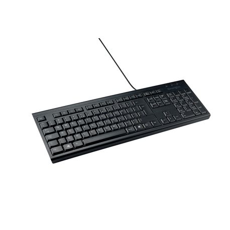 Tastatură cu fir USB-A 150 cm Kensington KB100 Full Size neagra