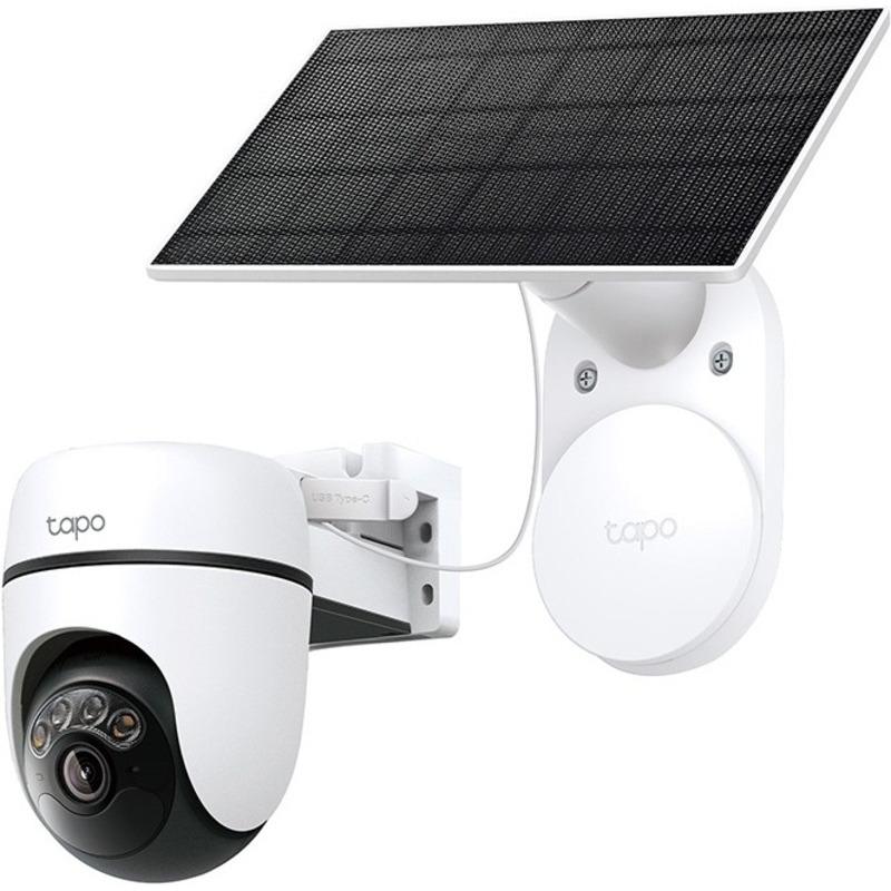 Solar-Powered Pan/Tilt Security Cam Kit Solar-Powered Pan/Tilt Security Cam Kit