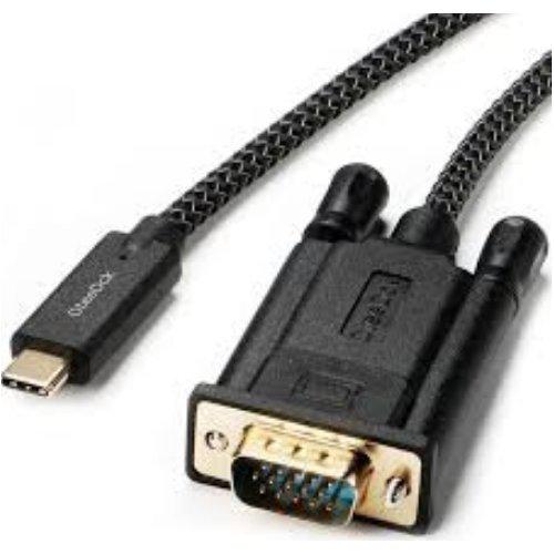 130mm USB-C to VGA Display Cable 130mm USB-C to VGA Display Cable