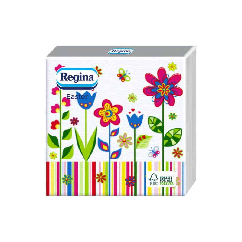 Servetele de masa Paste1 strat 33*33 cm model floral Servetele de masa Paste1 strat 33*33 cm model floral