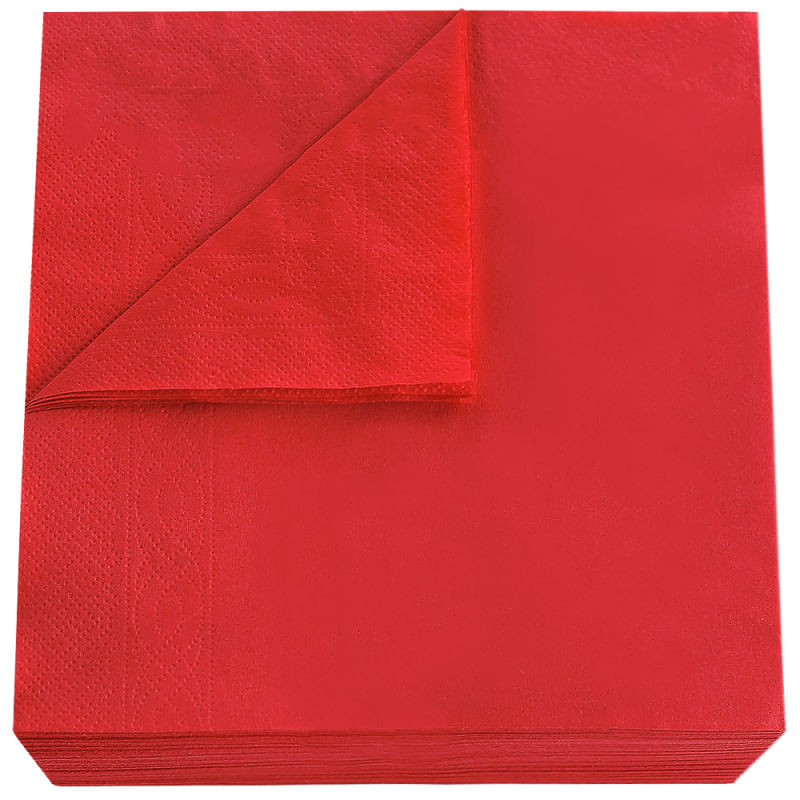 Servetele de masa rosii 33*33 2 straturi 250 buc/pach Servetele de masa rosii 33*33 2 straturi 250 buc/pach