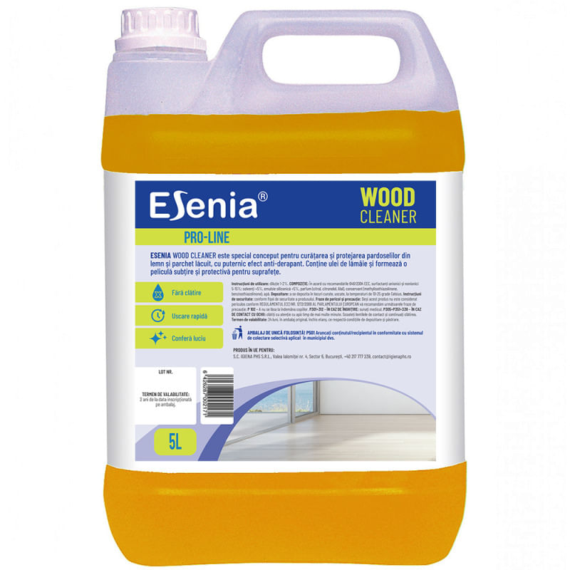Detergent pardoseala Esenia - Wood Cleaner Pro Line 5L Detergent pardoseala Esenia - Wood Cleaner Pro Line 5L