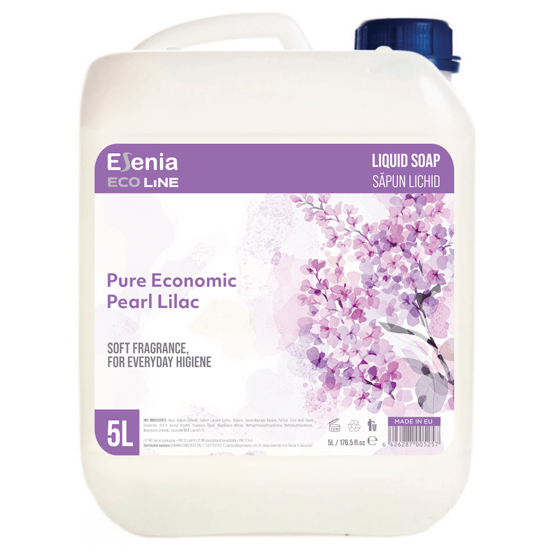 Sapun lichid Esenia parfum de liliac 5 litri Sapun lichid Esenia parfum de liliac 5 litri