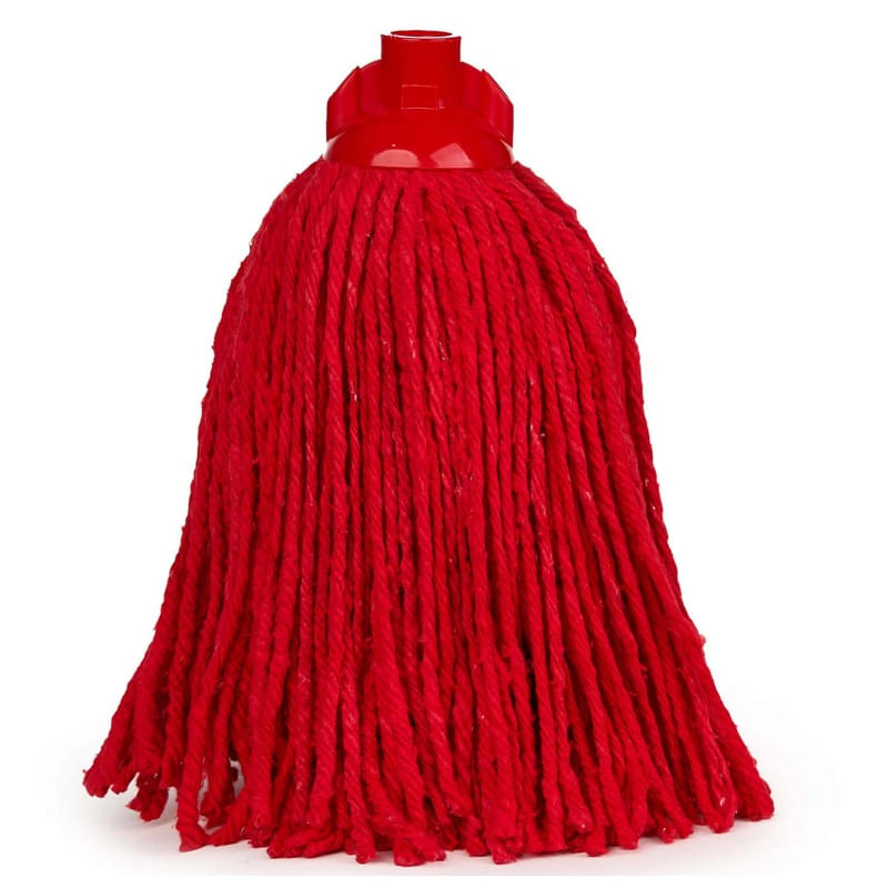 Rezerva mop bumbac culoare rosie Rezerva mop bumbac culoare rosie