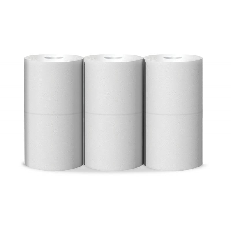 Hartie igienica hoteliera 3 straturi 27 metri 6 role/set Hartie igienica hoteliera 3 straturi 27 metri 6 role/set