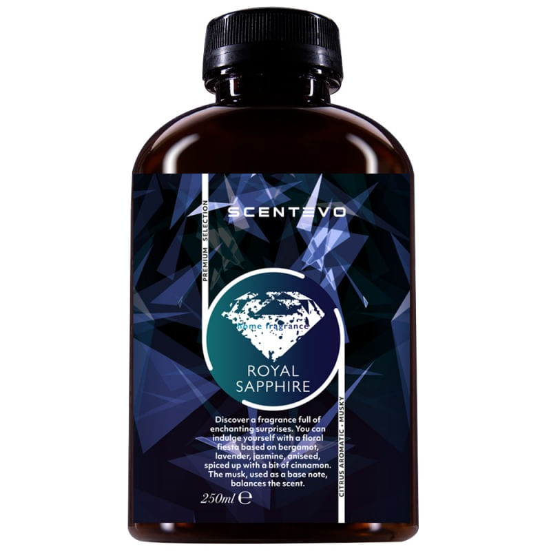 Rezerva Odorizant Camera - Ulei Parfum Difuzor - Royal Sapphire 250 ml Rezerva Odorizant Camera - Ulei Parfum Difuzor - Royal Sapphire 250 ml