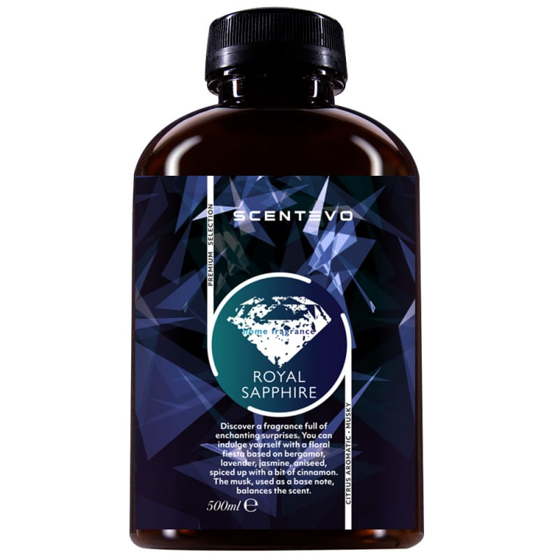 Rezerva Odorizant Camera - Ulei Parfum Difuzor - Royal Sapphire 500 ml Rezerva Odorizant Camera - Ulei Parfum Difuzor - Royal Sapphire 500 ml