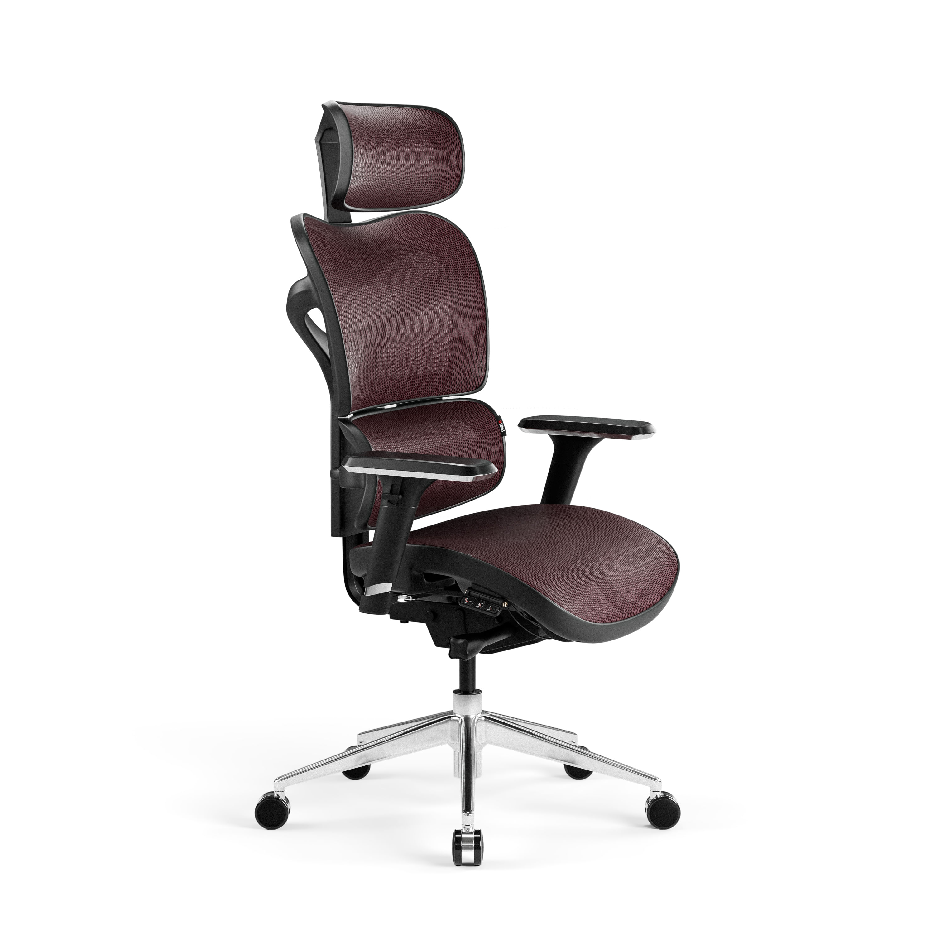 Scaun ergonomic Diablo V-Commander: Negru-Burgundy Scaun ergonomic Diablo V-Commander: Negru-Burgundy