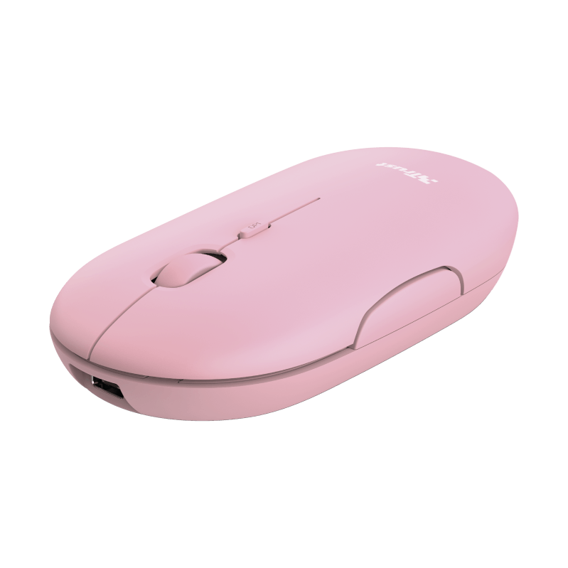 Mouse Trust Puck 1600 DPI, roz Mouse Trust Puck 1600 DPI, roz