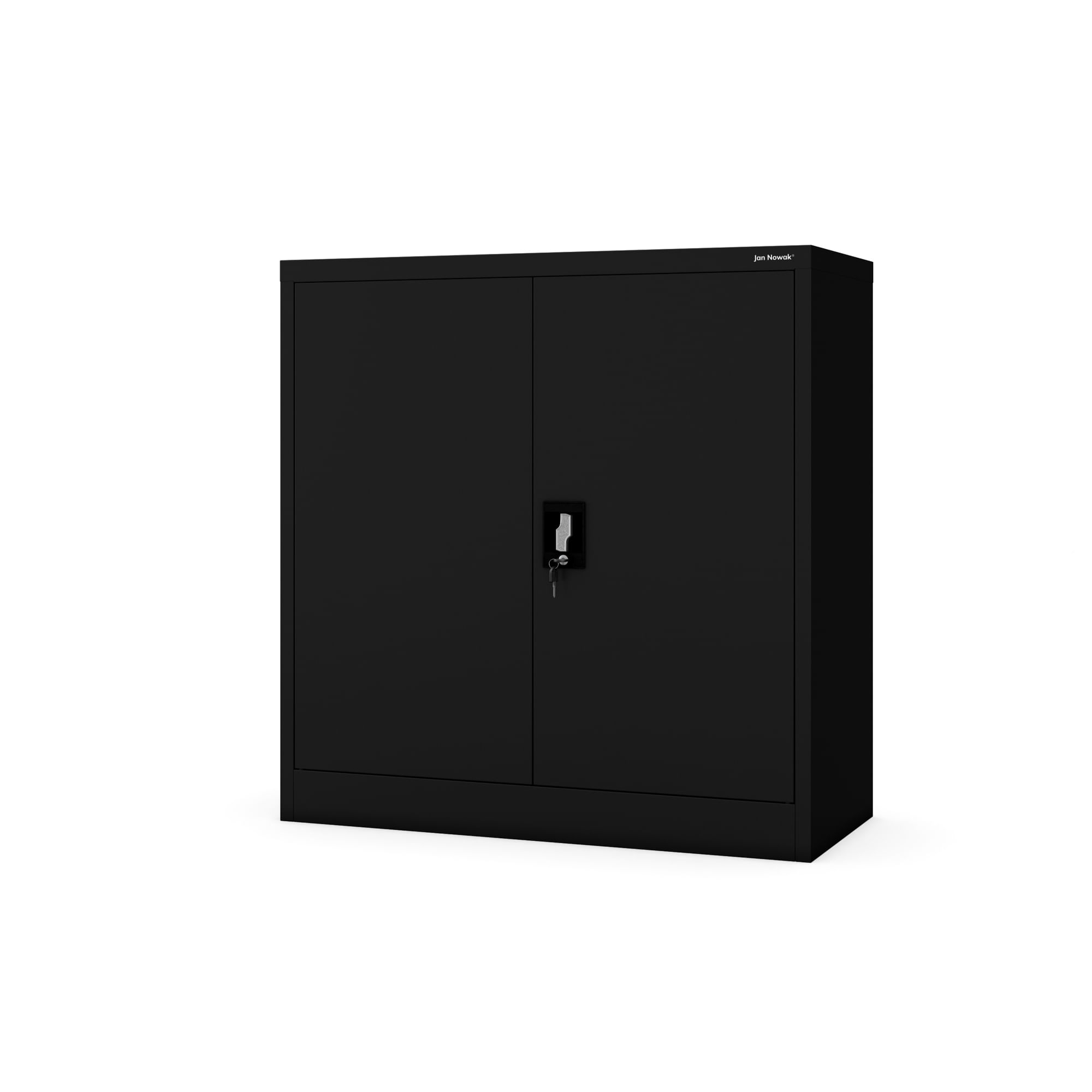 Dulap pentru dosare cu cheie BEATA, 900 x 930 x 400 mm, negru Dulap pentru dosare cu cheie BEATA, 900 x 930 x 400 mm, negru