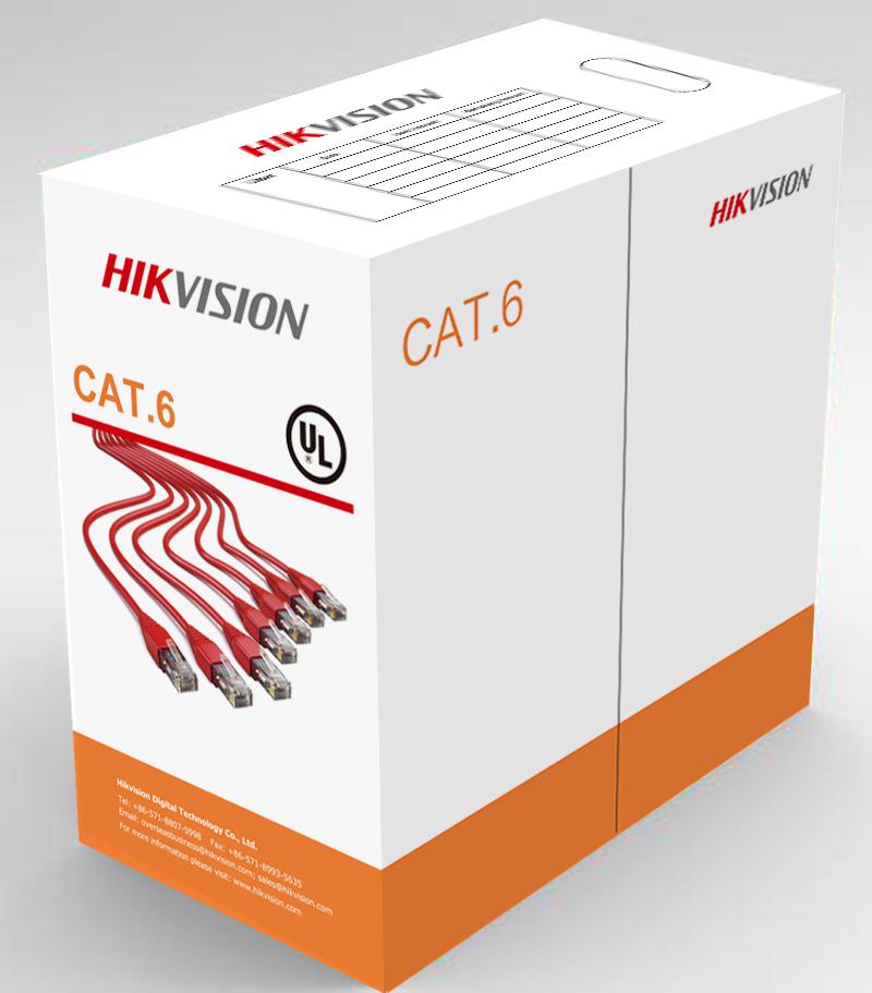 CABLU UTP HIKVISION CAT. 6 305M ALB CABLU UTP HIKVISION CAT. 6 305M ALB