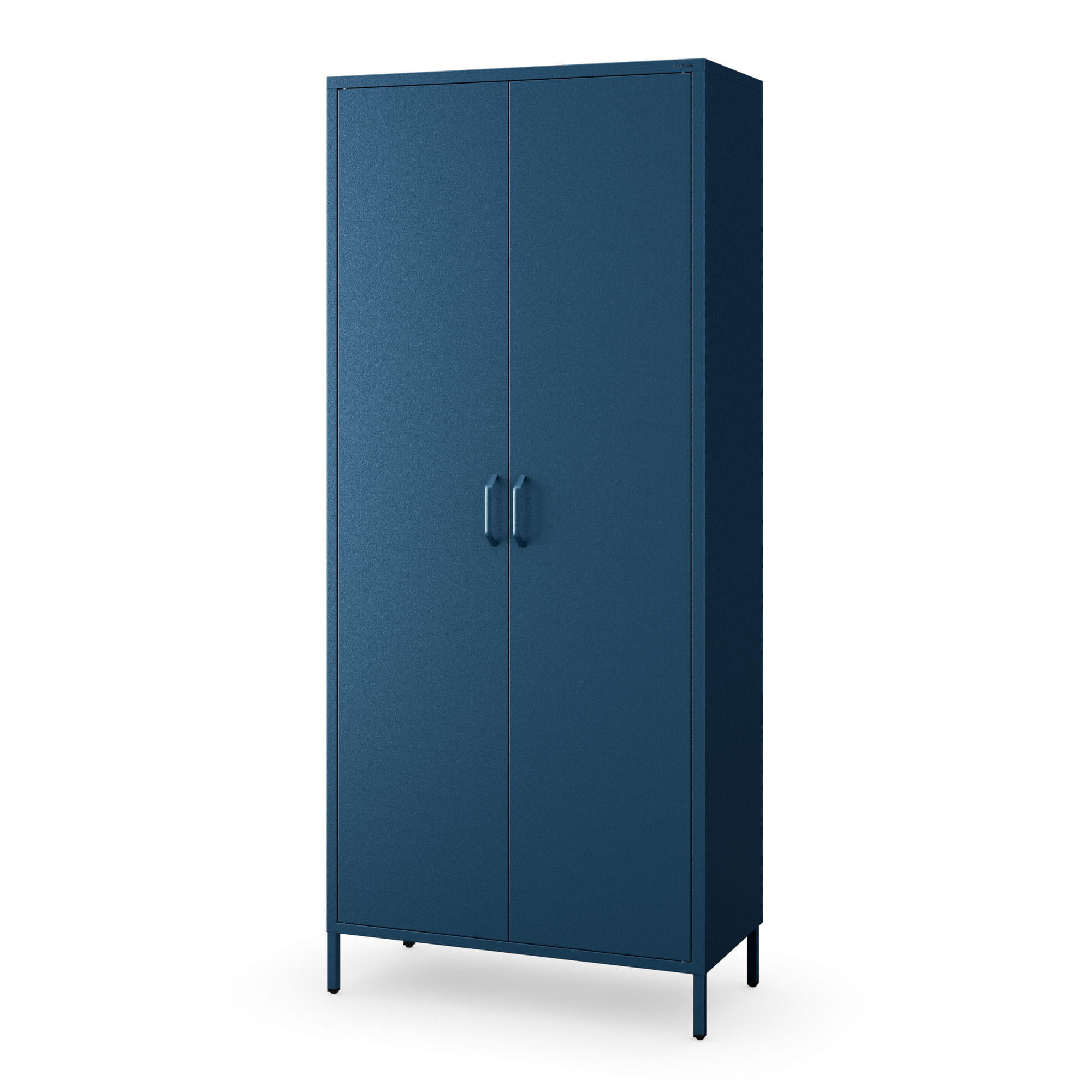 Dulap haine FLAVIO, 800 x 1850 x 450 mm, Modern: albastru inchis Dulap haine FLAVIO, 800 x 1850 x 450 mm, Modern: albastru închis