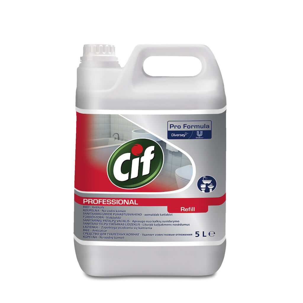 Detergent pentru baie 2in1 CIF 5l Detergent pentru baie 2in1 CIF 5l