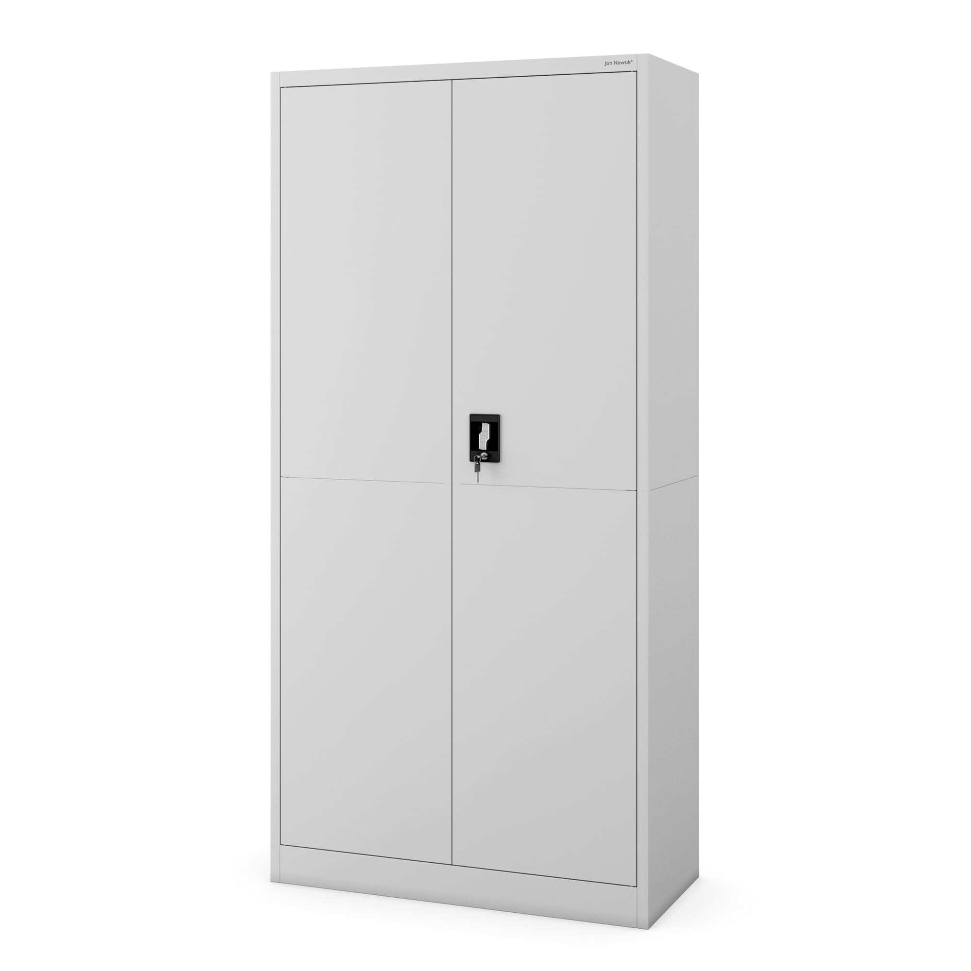 Dulap de depozitare metalic DAWID, 900 x 1850 x 400 mm, Smart: gri Dulap de depozitare metalic DAWID, 900 x 1850 x 400 mm, Smart: gri