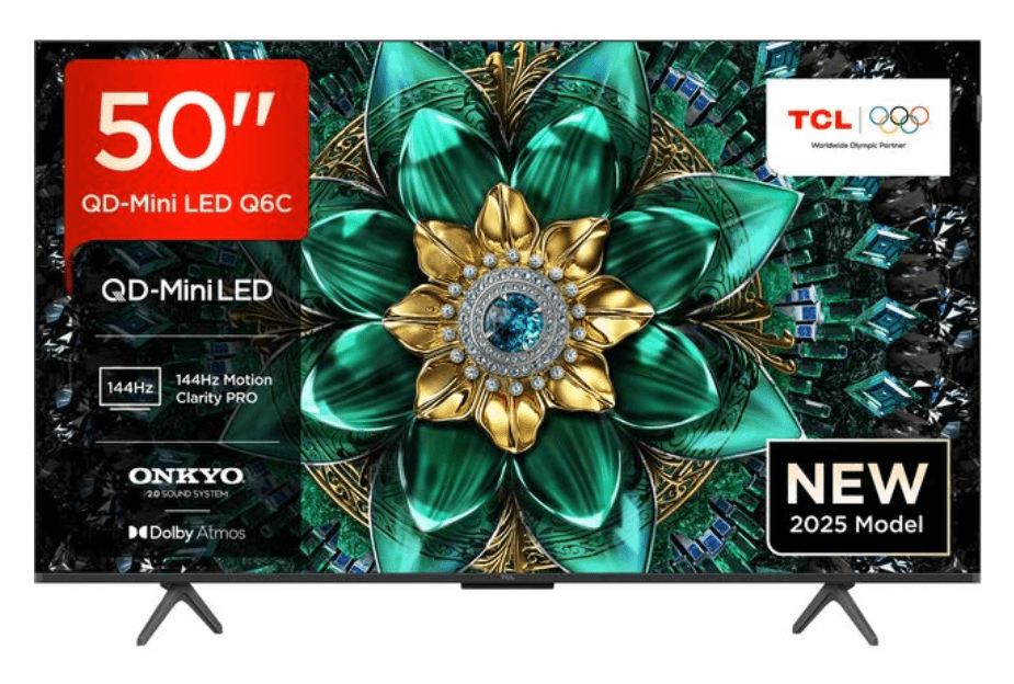 Mini LED TV 4K 50''(126 cm) TCL 50Q6C Mini LED TV 4K 50''(126 cm) TCL 50Q6C
