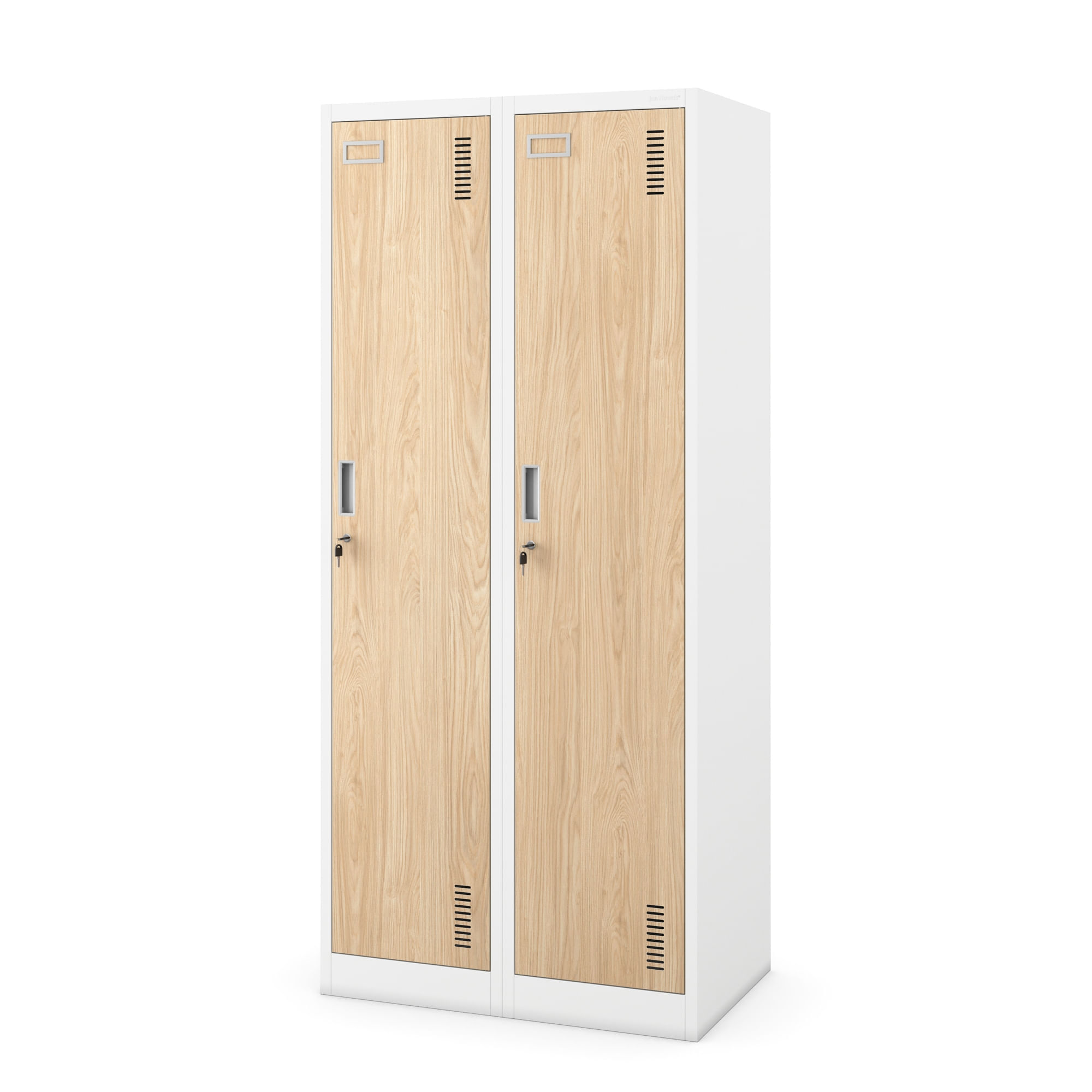 Dulap social cu patru compartimente KACPER, 800 x 1800 x 500 mm, Eco Design: alb-stejar sonoma Dulap social cu patru compartimente KACPER, 800 x 1800 x 500 mm, Eco Design: alb-stejar sonoma