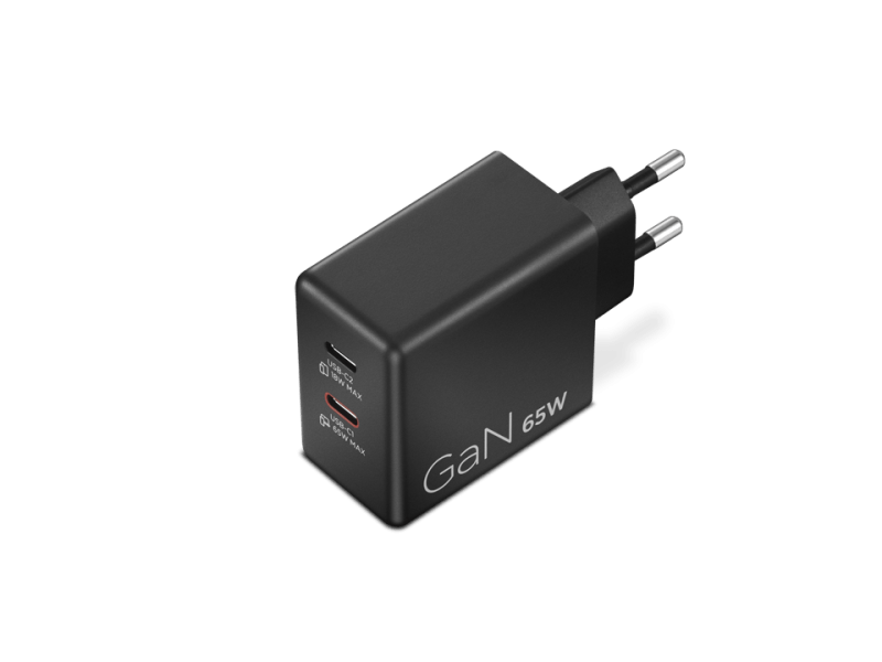 Lenovo Dual USB-C 65W GaN Charger Lenovo Dual USB-C 65W GaN Charger
