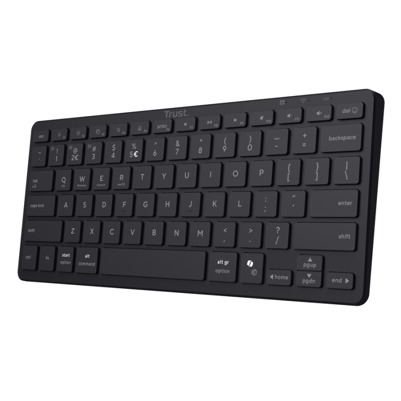 Tastatura Trust Nado 2 Wireless, negru Tastatura Trust Nado 2 Wireless, negru