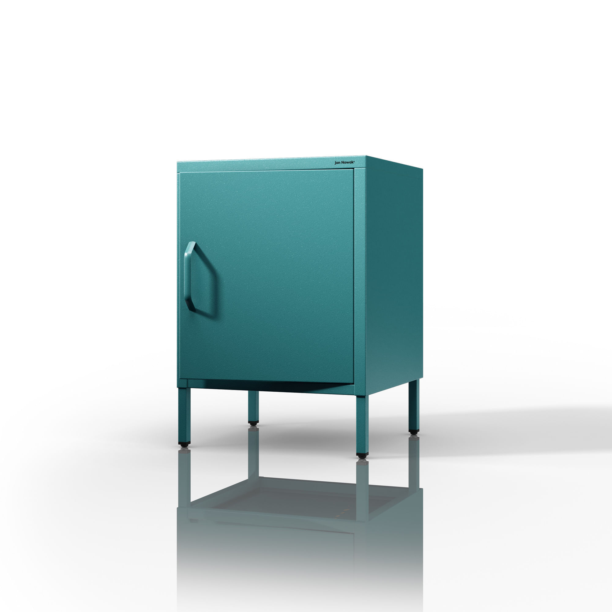 Noptiera MIA, 424 x 595 x 400 mm, Modern: verde marin Noptieră MIA, 424 x 595 x 400 mm, Modern: verde matin