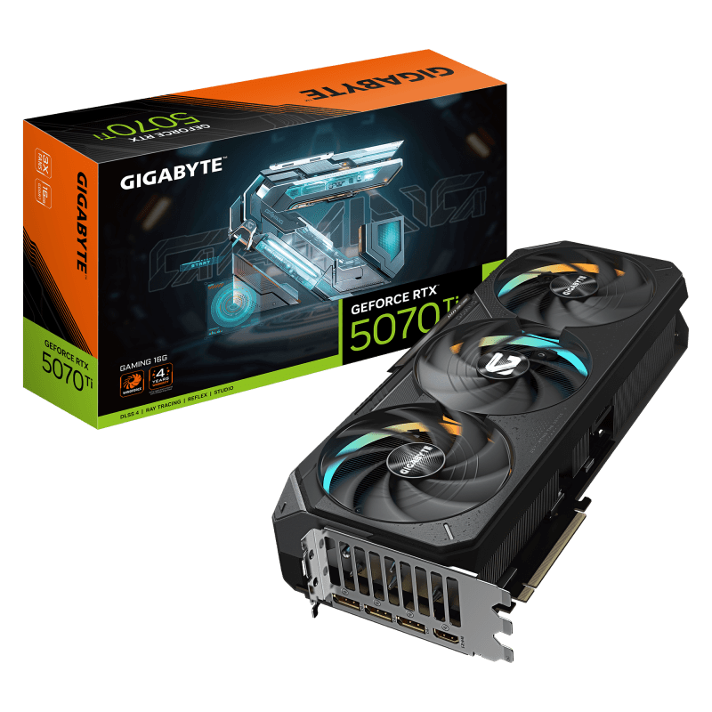 GIGABYTE GeForce RTX 5070 Ti GAMING 16G GIGABYTE GeForce RTX 5070 Ti GAMING 16G