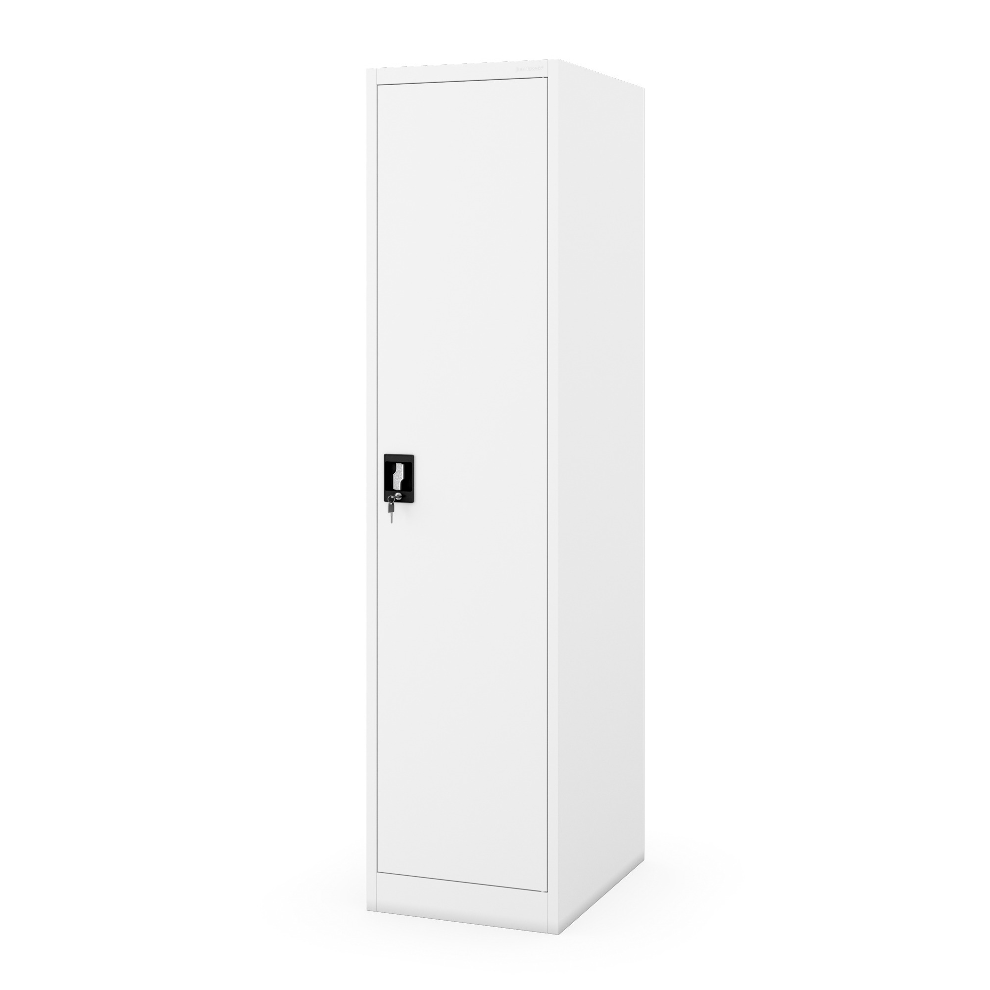 Dulap pentru dosare cu cheie alb ALEX D600 450 x 1850 x 600 mm Dulap pentru dosare cu cheie alb ALEX D600 450 x 1850 x 600 mm