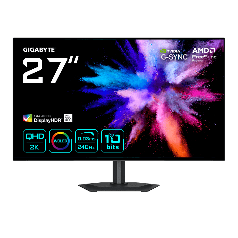 Gigabyte OLED GO27Q24G 27 2K 240Hz Gigabyte OLED GO27Q24G 27` 2K 240Hz