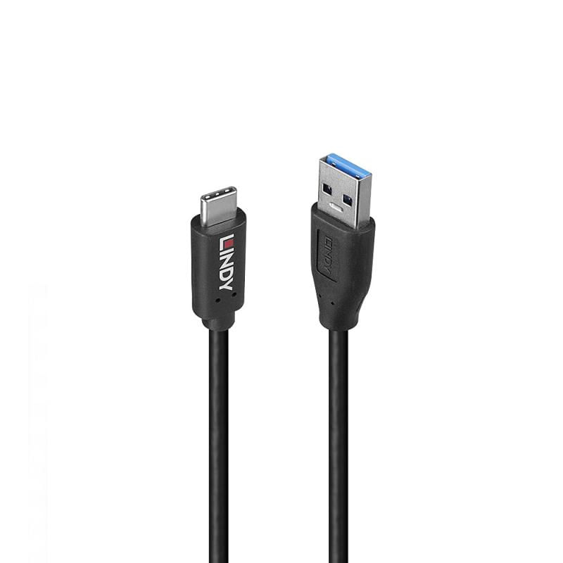 Cablu Lindy 0.5m USB 3.2 Type-A to C Cablu Lindy 0.5m USB 3.2 Type-A to C