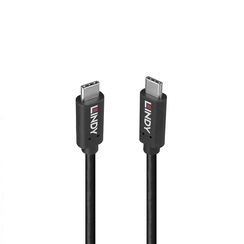 Cablu Lindy 1.5m USB 3.2 A to C 20Gbps Cablu Lindy 1.5m USB 3.2 C to C 20Gbps