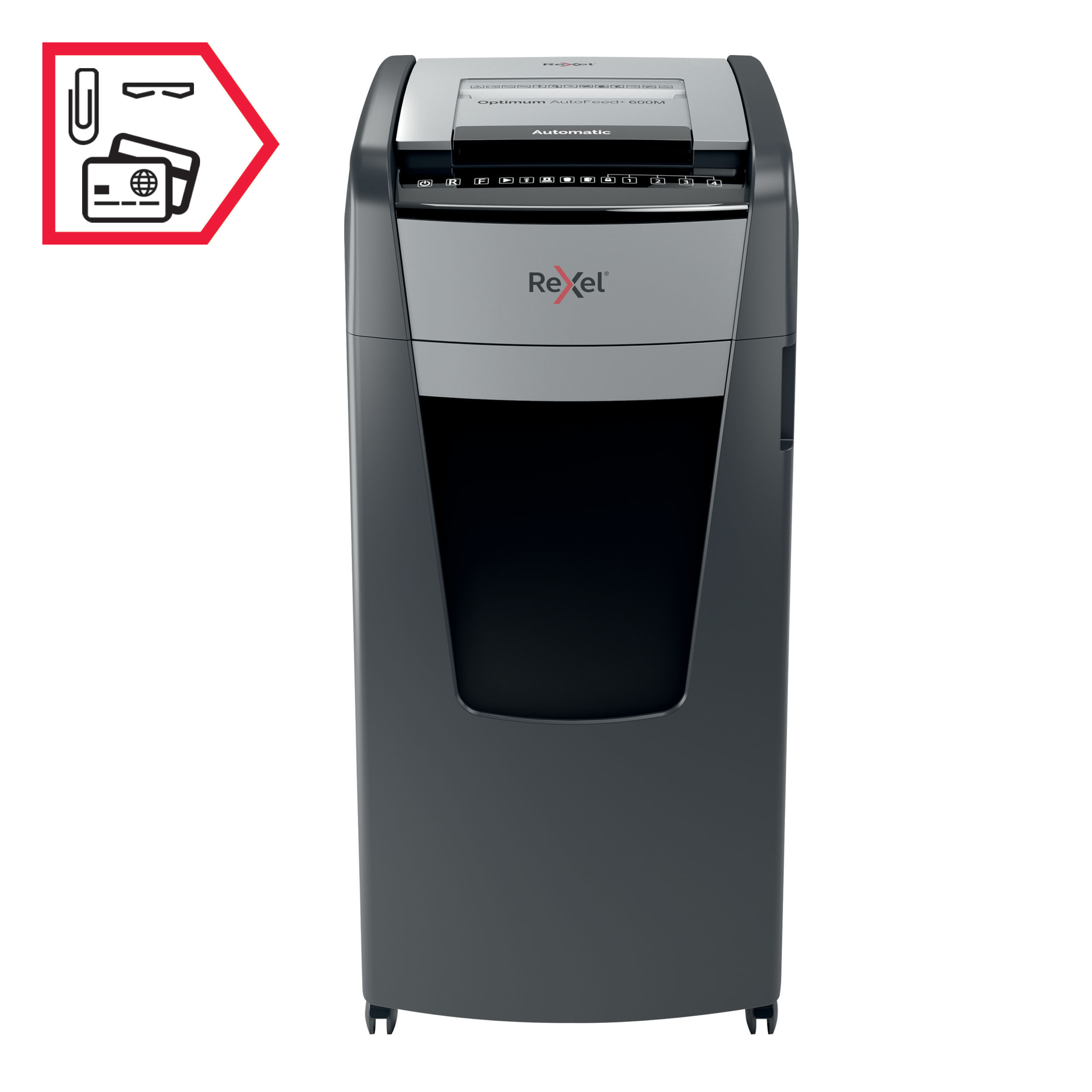 Distrugator documente automat micro cut 750 coli Rexel Optimum Autofeed+ 750m Distrugator documente automat micro cut 750 coli Rexel Optimum Autofeed+ 750m