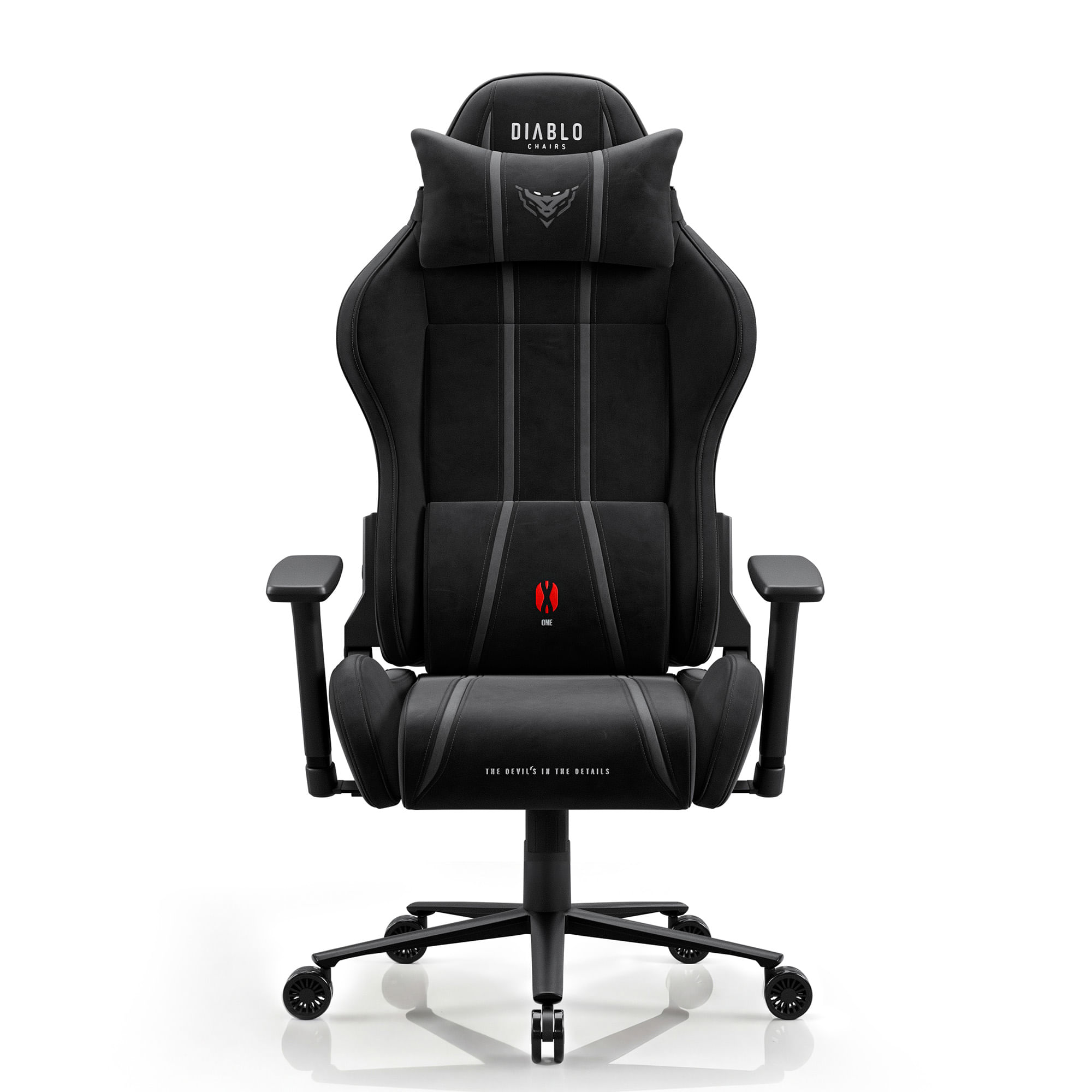 Scaun gaming textil negru Diablo X-One 2.0 Burned Black King Scaun gaming textil negru Diablo X-One 2.0 Burned Black King