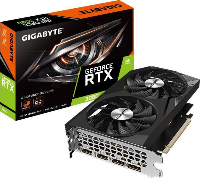 GB GEFORCE RTX 3050 WINDFORCE OC 8G V2 GB GEFORCE RTX 3050 WINDFORCE OC 8G V2 Gigabyte 