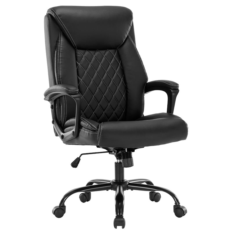 Scaun birou manager Victory pakoworld piele PU negru Scaun birou manager Victory pakoworld piele PU negru