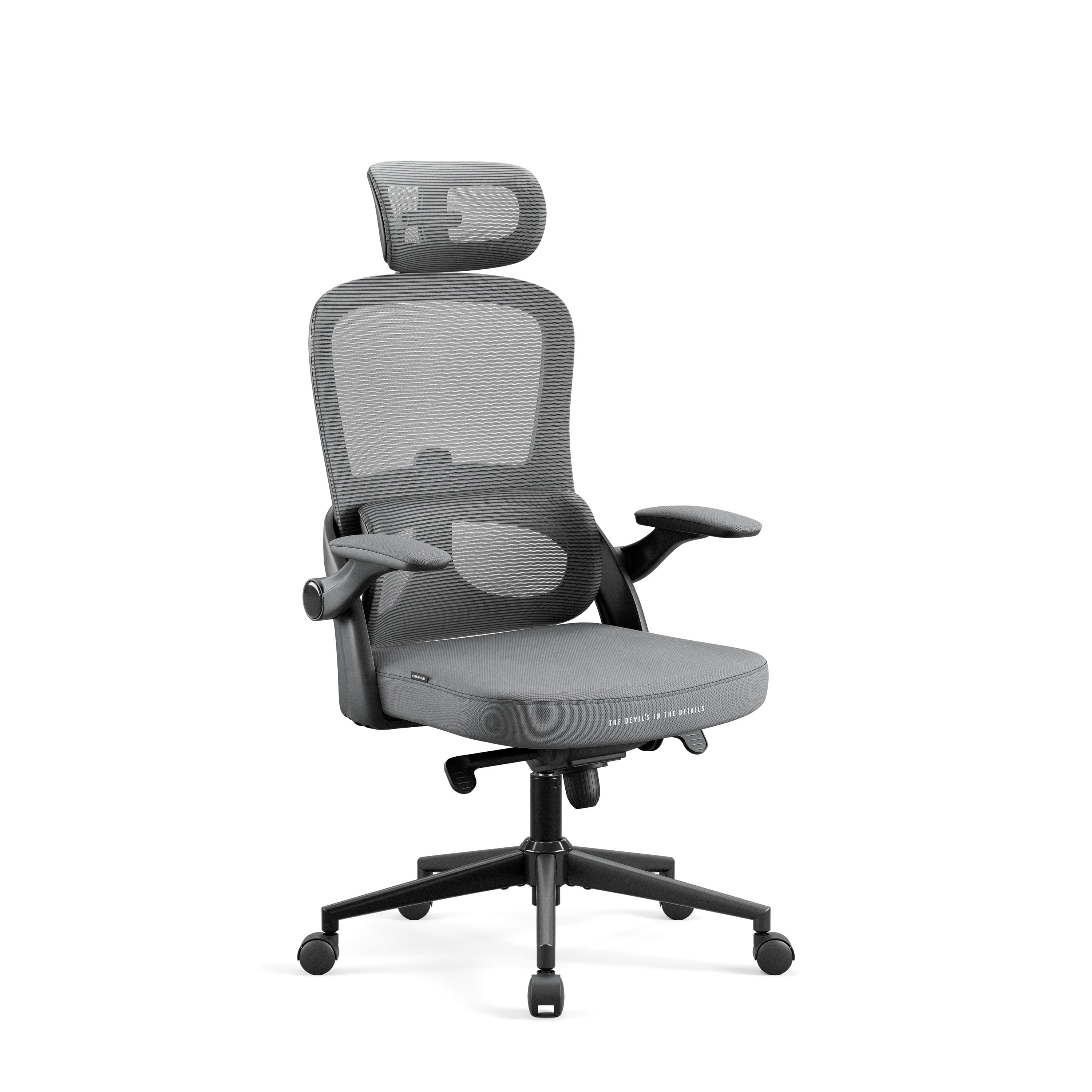 Scaun de birou Diablo V-Light: gri Scaun de birou Diablo V-Light: gri
