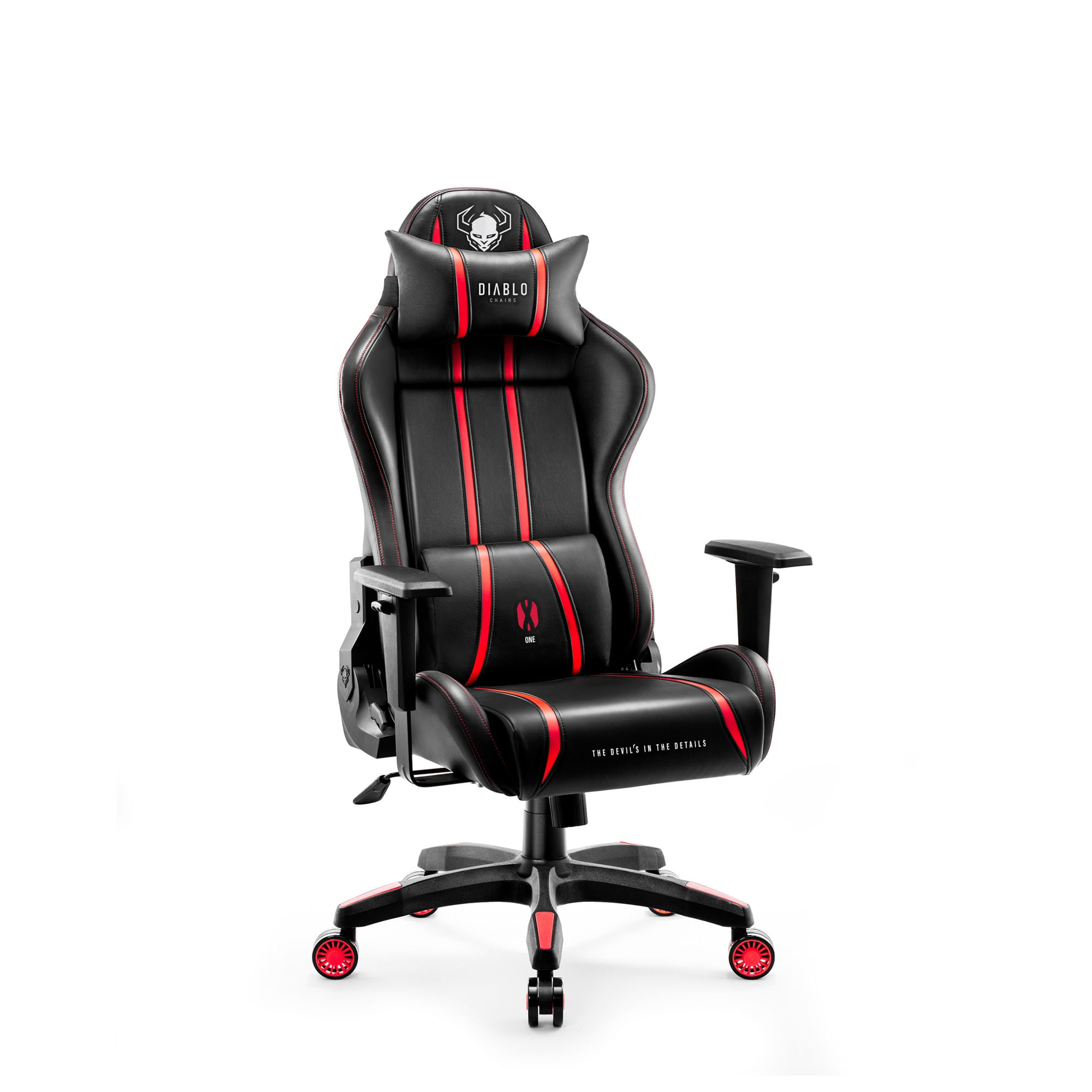 Scaun Gaming Diablo X-One 2.0 Small: Negru-Rosu Scaun Gaming Diablo X-One 2.0 Small: Negru-Roșu