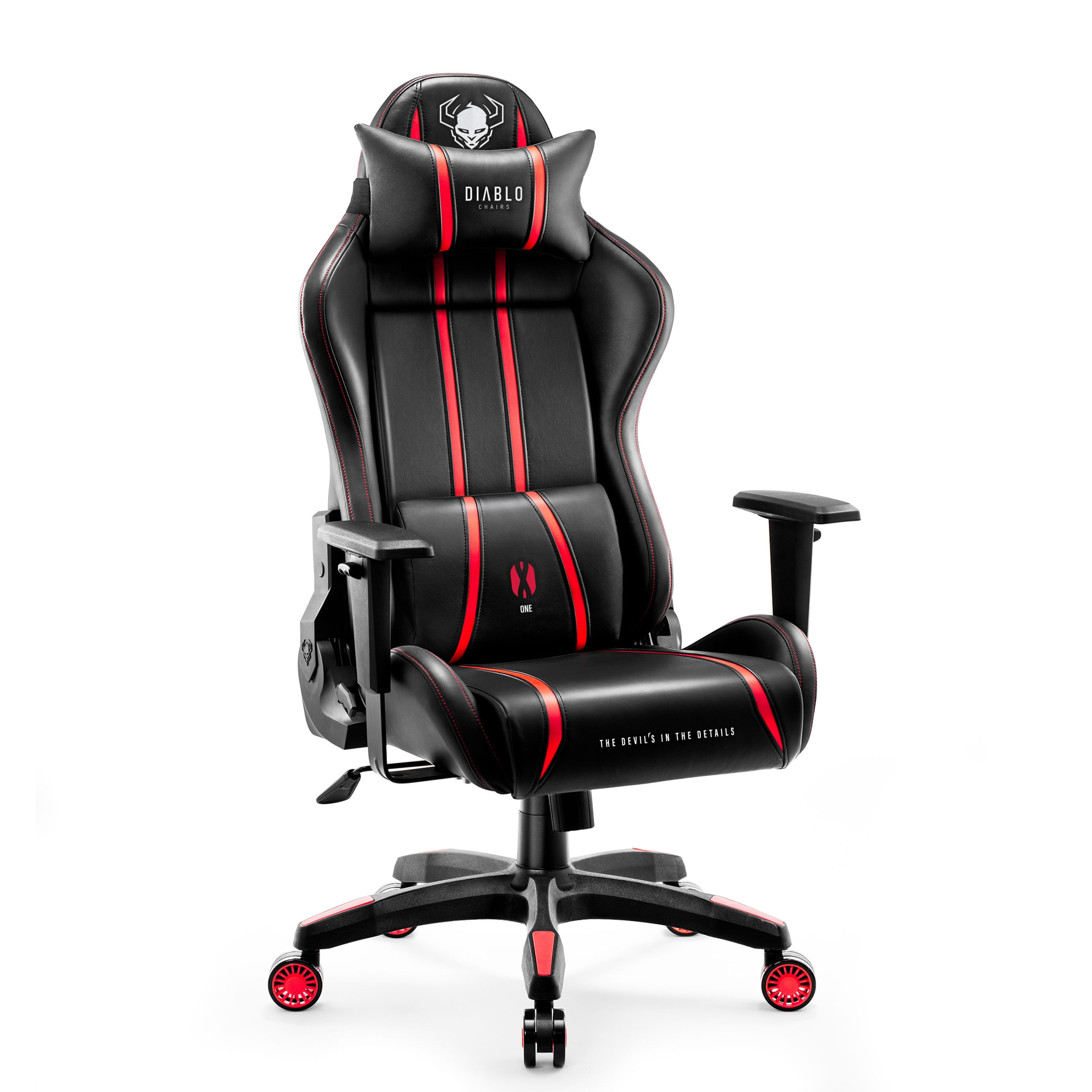 Scaun gaming Diablo X-One 2.0 King Size: negru-rosu Scaun gaming Diablo X-One 2.0 King Size: negru-roșu