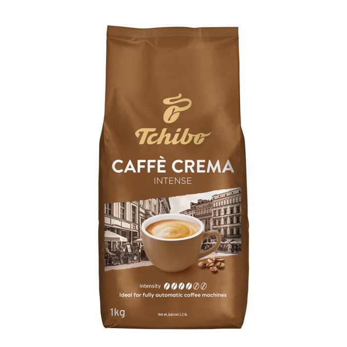 Cafea boabe Tchibo Caffé Crema Intense 1 kg Cafea boabe Tchibo Caffé Crema Intense 1 kg