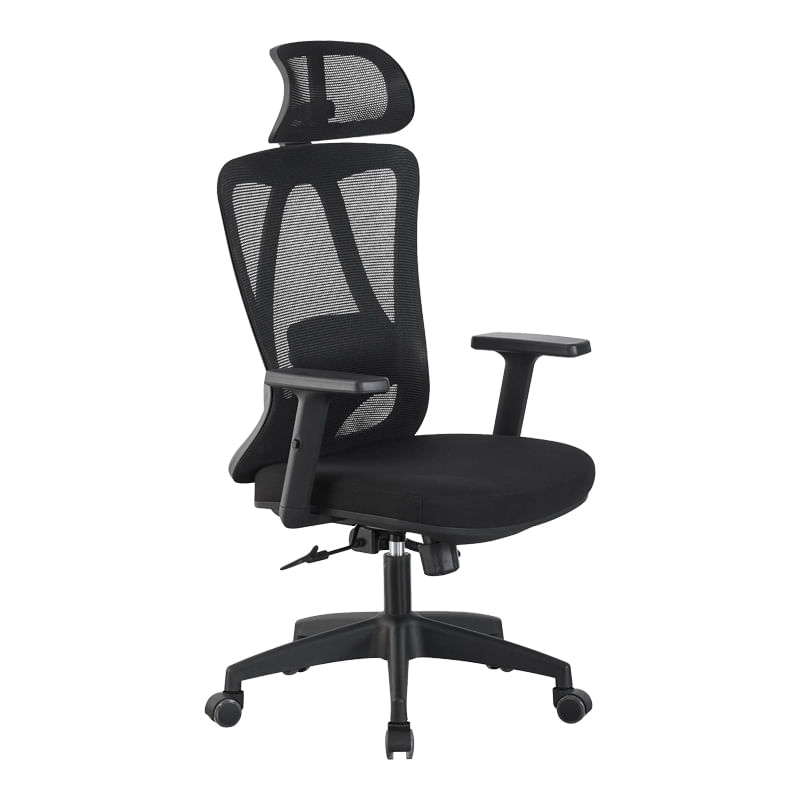 Scaun directorial Magida pakoworld mesh negru 58.5x66x115-125cm Scaun directorial Magida pakoworld mesh negru 58.5x66x115-125cm