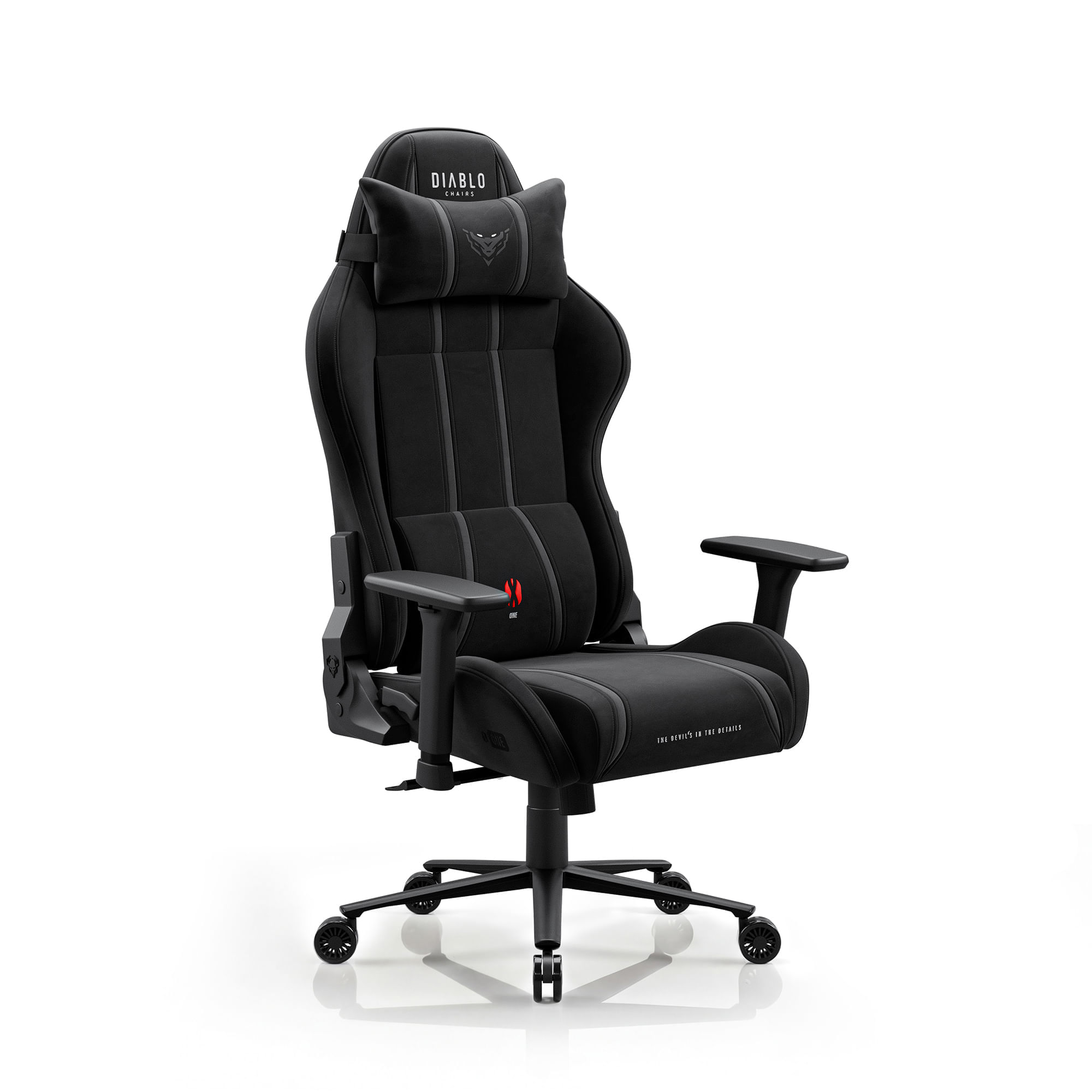Scaun gaming textil negru Diablo X-One 2.0 Burned Black Normal Scaun gaming textil negru Diablo X-One 2.0 Burned Black Normal