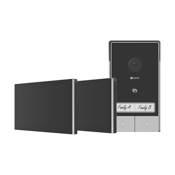 KIT VIDEINTERFON EZVIZ PENTRU 2 FAMILII KIT VIDEINTERFON EZVIZ PENTRU 2 FAMILII
