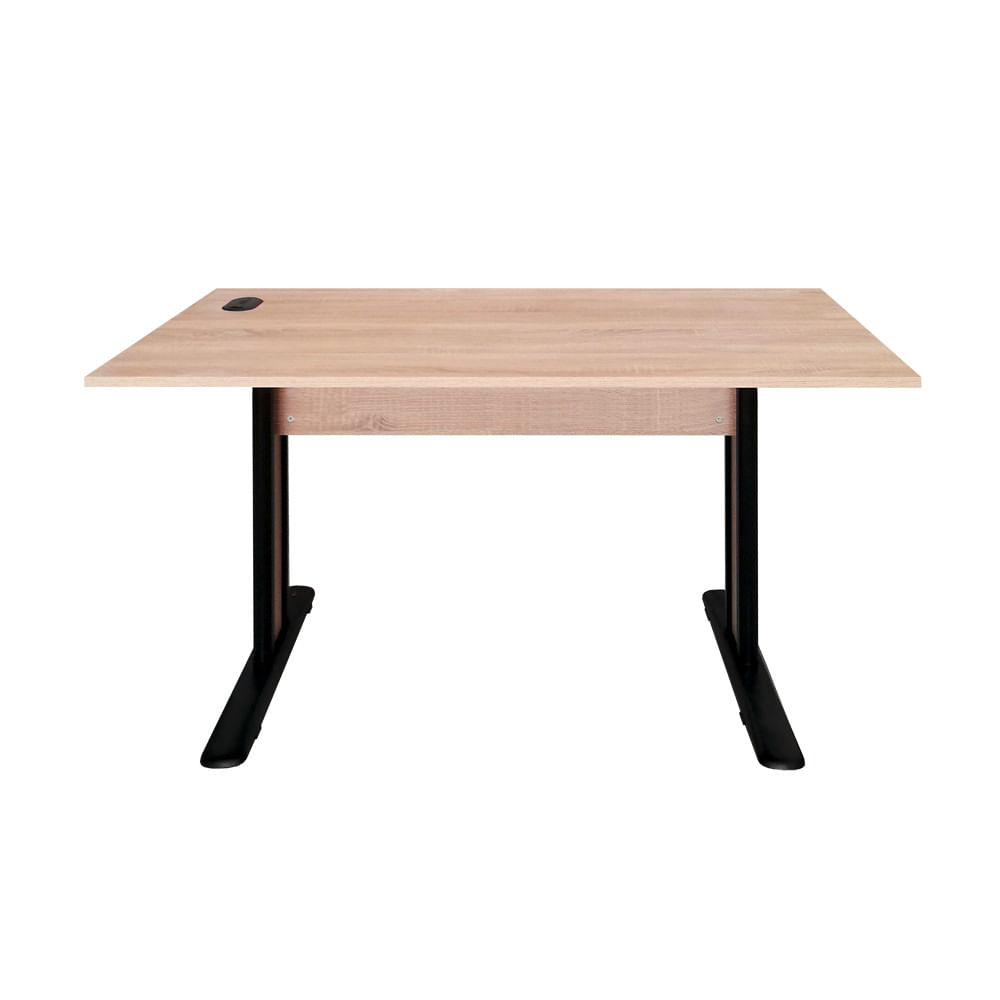 Birou Ioana PAL alb/stejar sonoma 134.5x68x75 cm Birou Ioana PAL alb/stejar sonoma 134.5x68x75 cm stejar sonoma