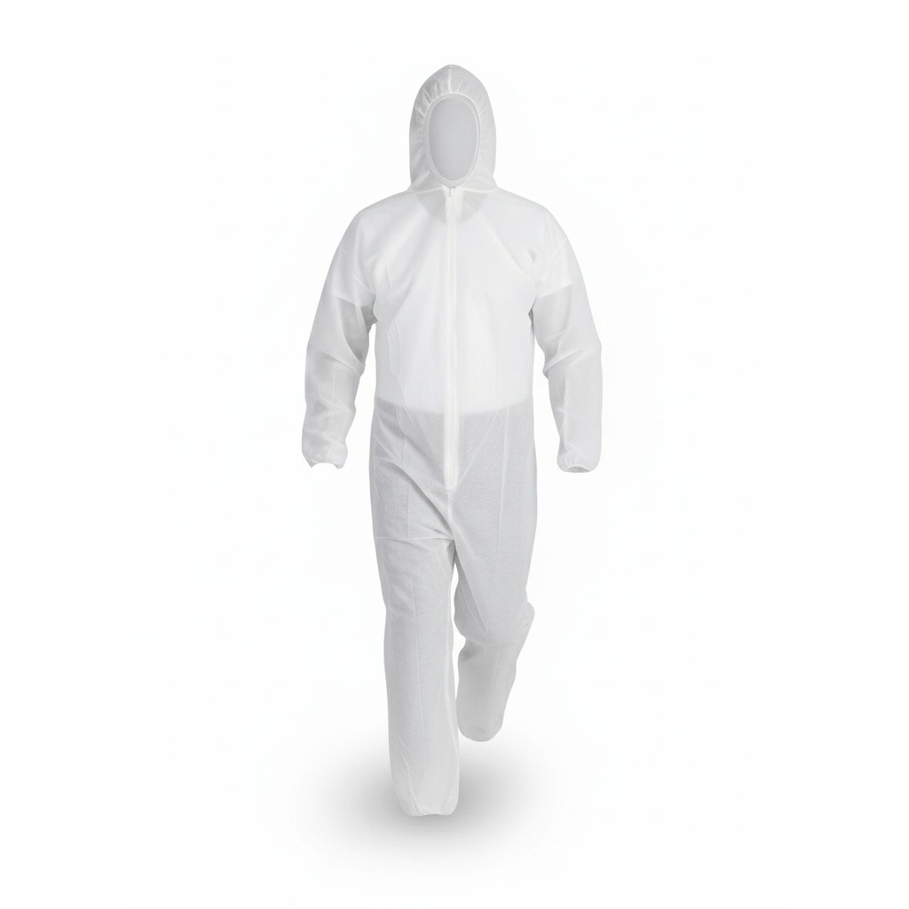 Combinezon protecție polipropilenă Active Gear X440 alb mărimea L Combinezon protecție polipropilenă Active Gear X440 alb mărimea L