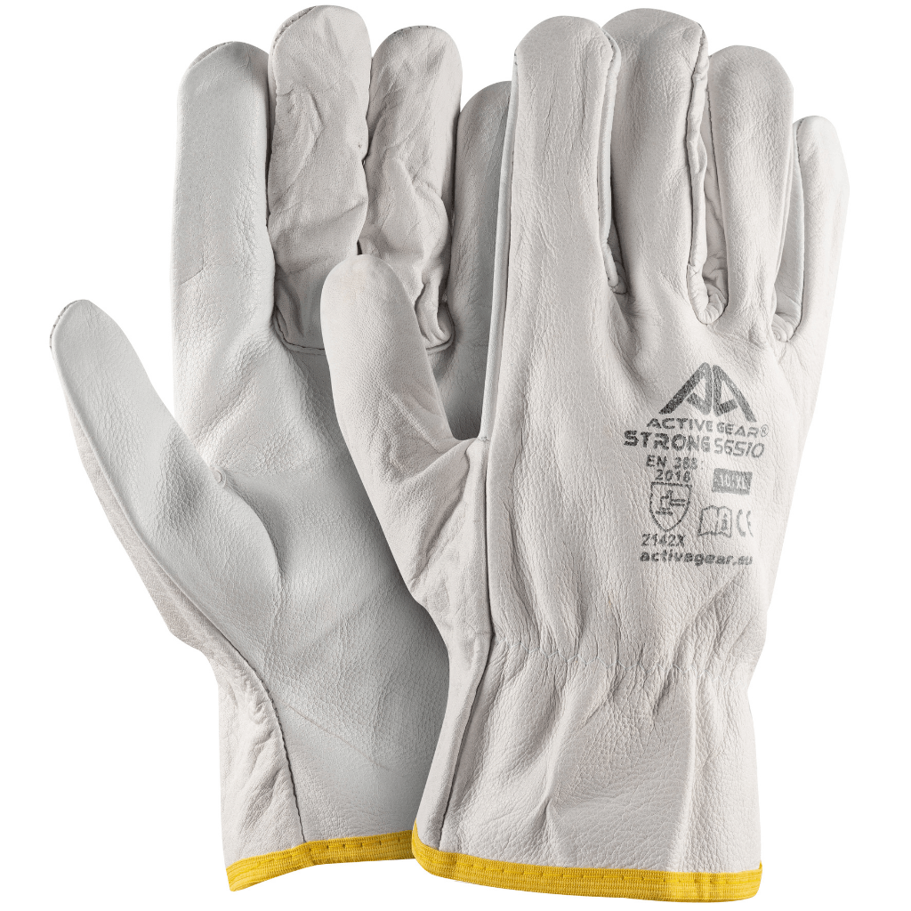 Manusi manipulare piele integrala bovina Active Gear marimea 8 Manusi manipulare piele integrala bovina Active Gear marimea 8