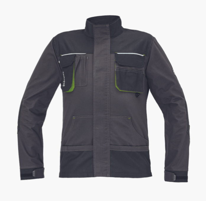 Jachetă de lucru Greendale antracit/verde lime mărimea 56 Jachetă de lucru Greendale antracit/verde lime mărimea 56