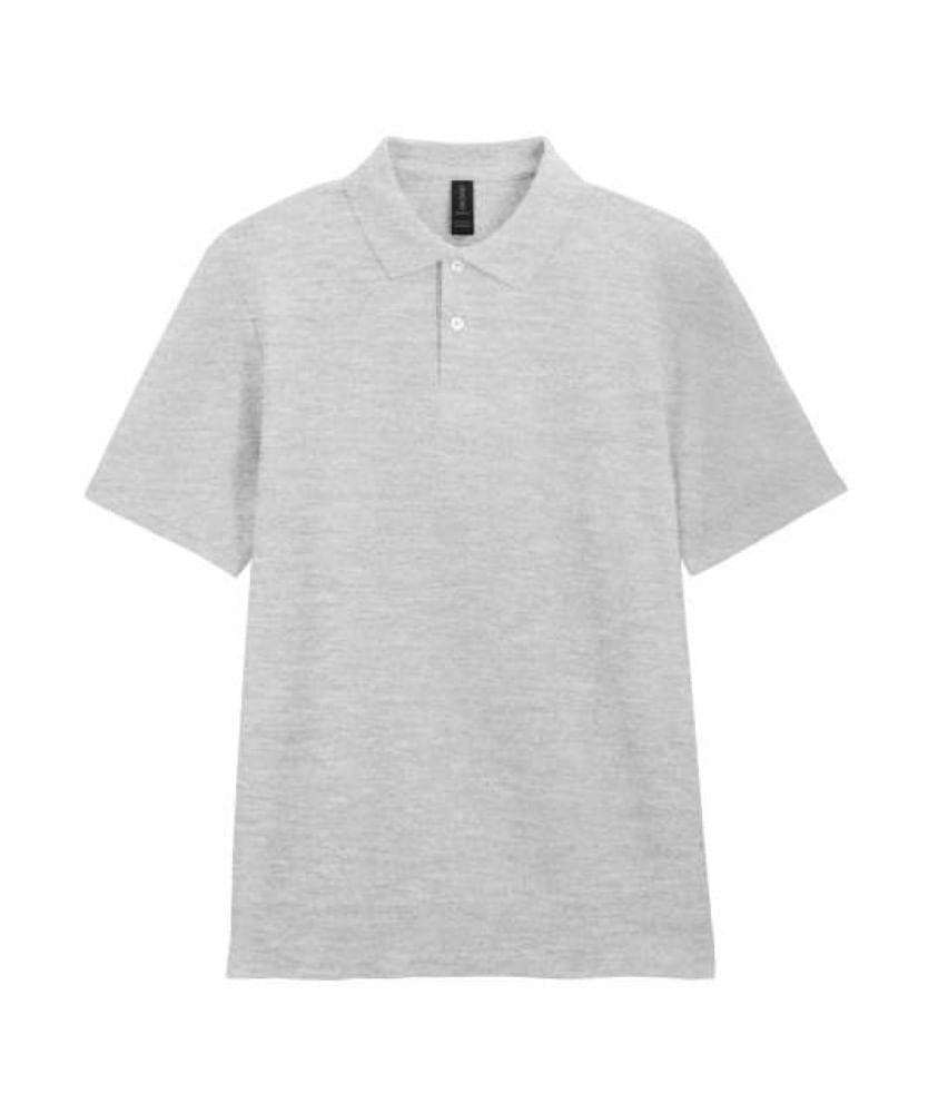 Tricou polo piqué dublu Softstyle Gildan diverse marimi Tricou polo piqué dublu Softstyle Gildan diverse marimi gri M